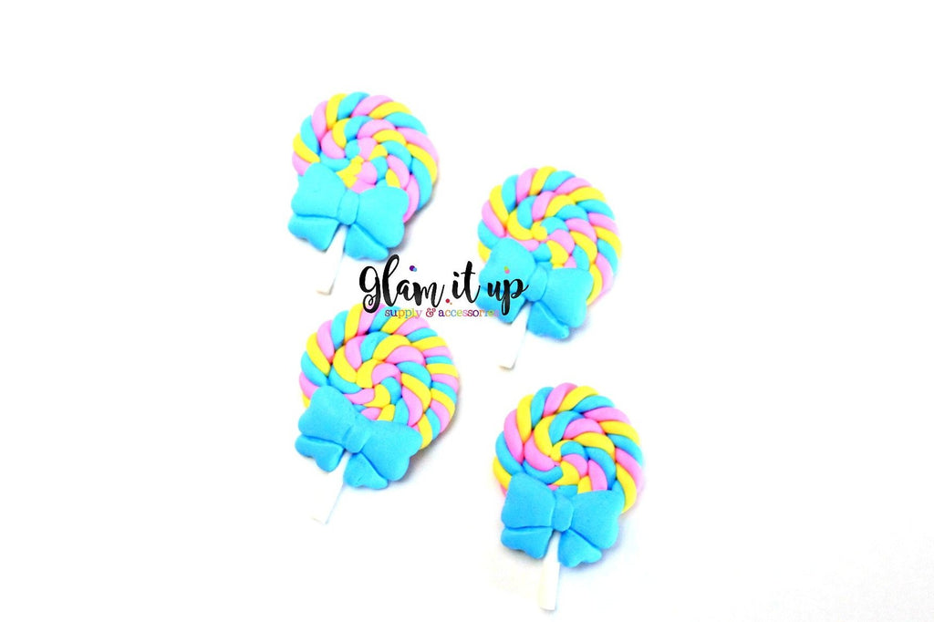 Lollipop Bow Center - Candy Bow Center