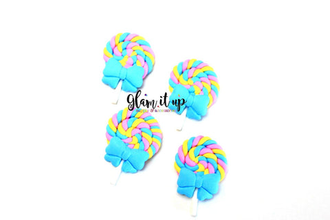 Lollipop Bow Center - Candy Bow Center