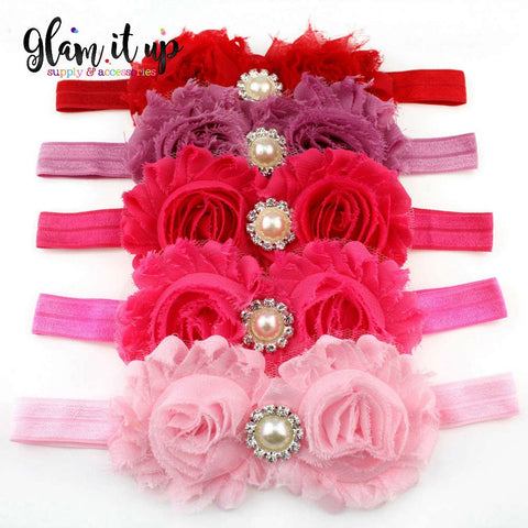 Shabby Chic Girls Headband