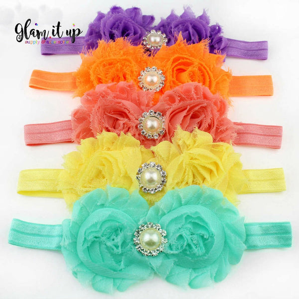Shabby Chic Girls Headband
