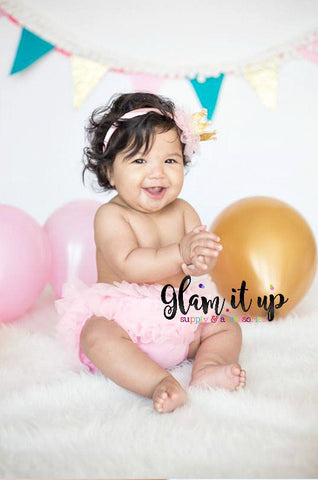 First Birthday Mini Crown