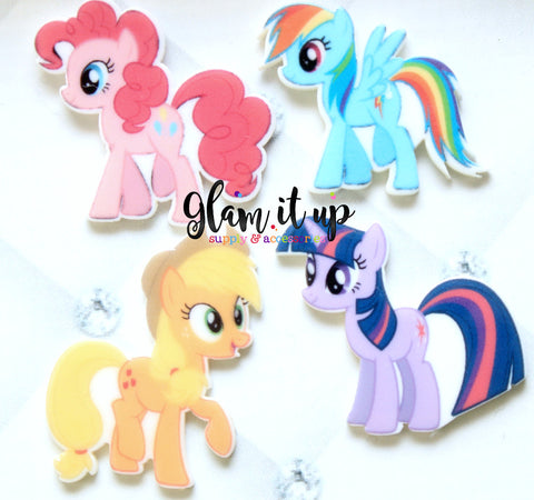 My Little Pony Hair Bow Center