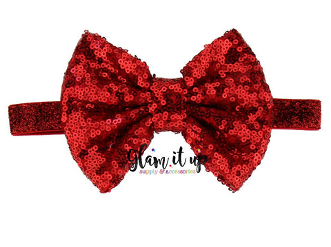 Valentine Sequin Headband