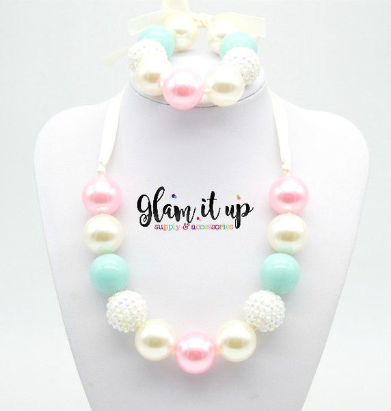 First Birthday Chunky Necklace