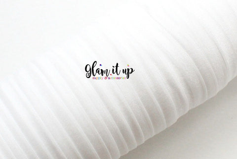 White 5/8" FOE