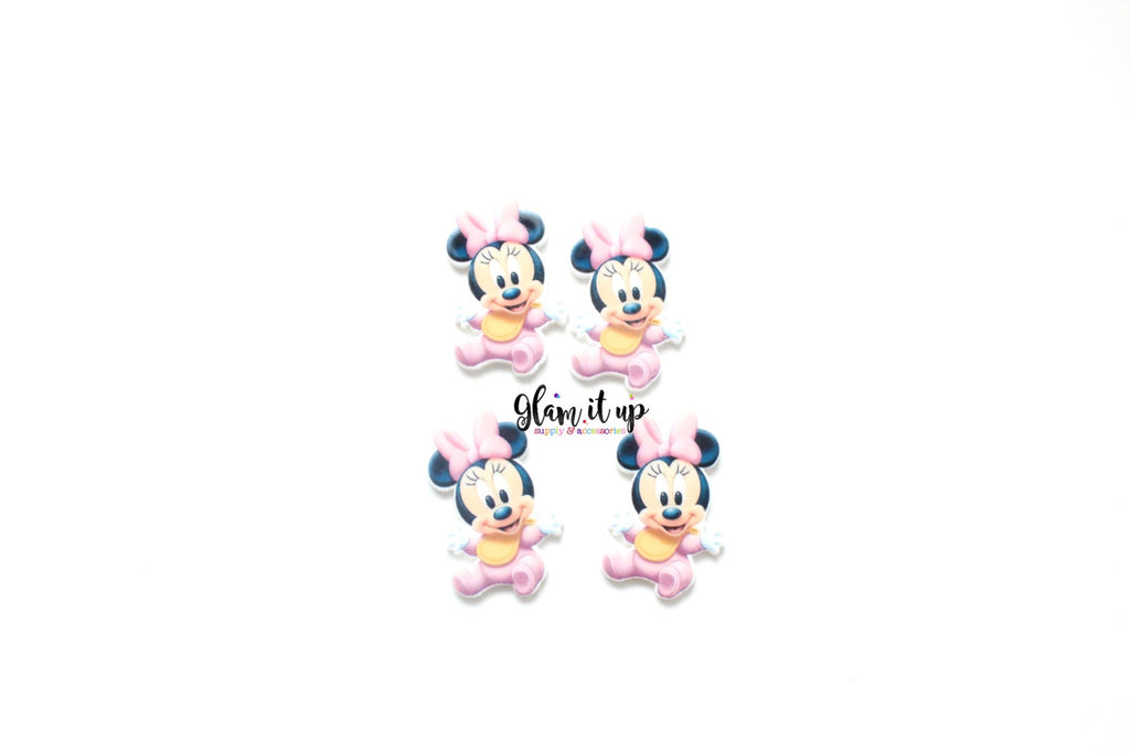 Minnie Mouse Baby Bow Center