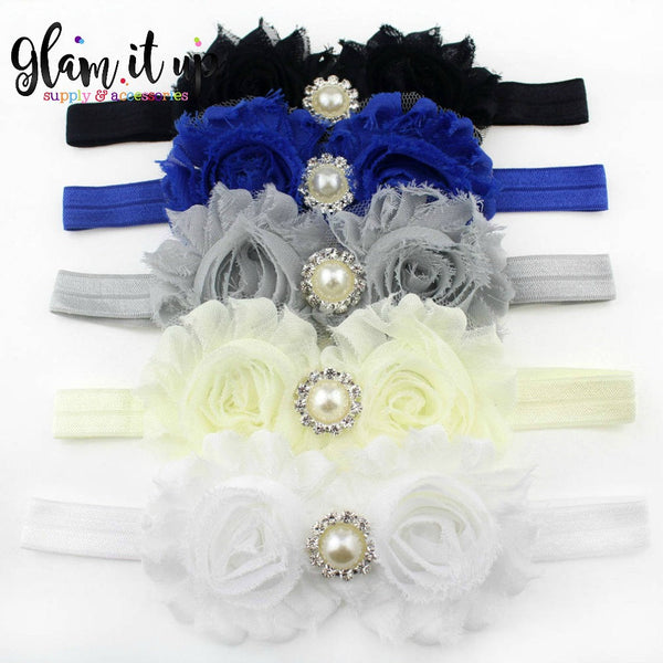 Shabby Chic Girls Headband