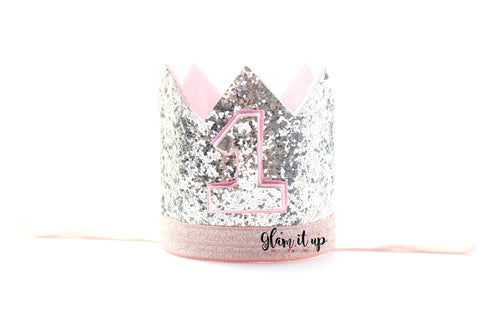 First Birthday Crown - Winter Onederland Crown