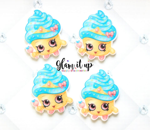 Shopkin Bow Center - Cupcake Queen