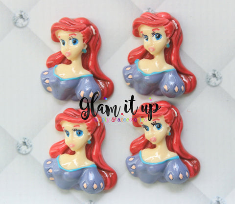 Mermaid Princess Bow Center