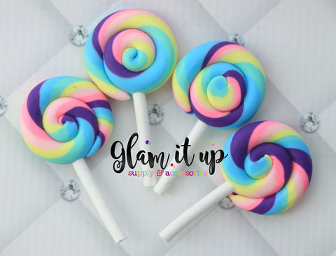 Lollipop Bow Center - Candy Bow Center