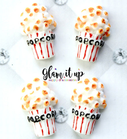 Popcorn Hair Bow Center