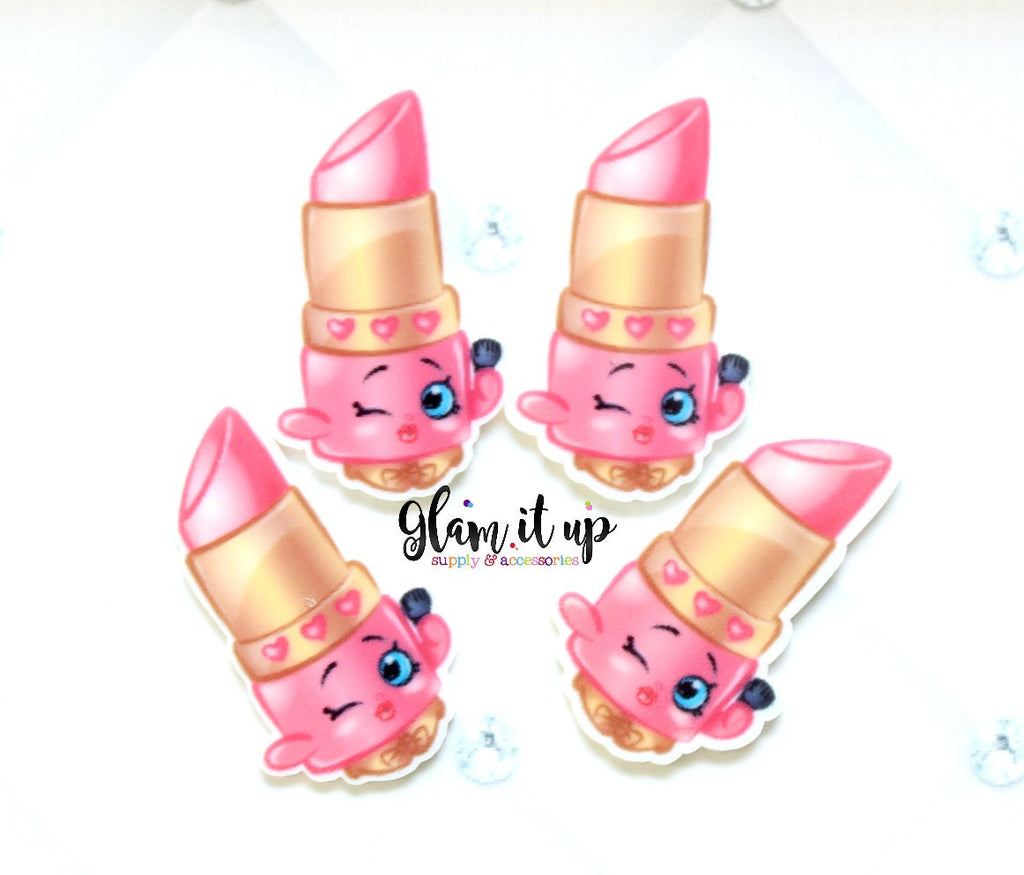 Shopkin Bow Center - Lippy Lips