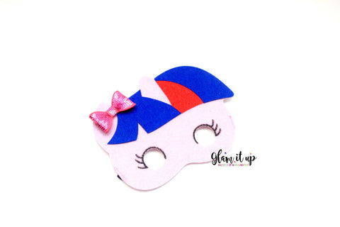 MLP Mask-Felt mask-Dress up-halloween mask-party mask-party favor-MLP costume-Twilight sparkle mask-twilight sparkle costume-