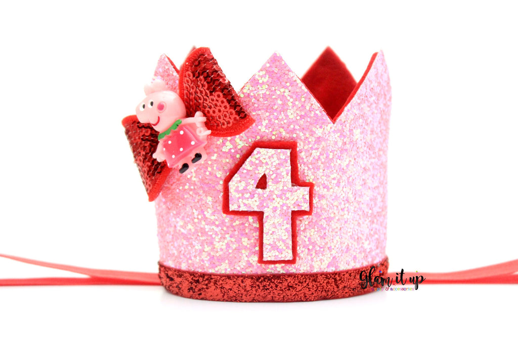 Peppa Pig Birthday Crown - Birthday Hat