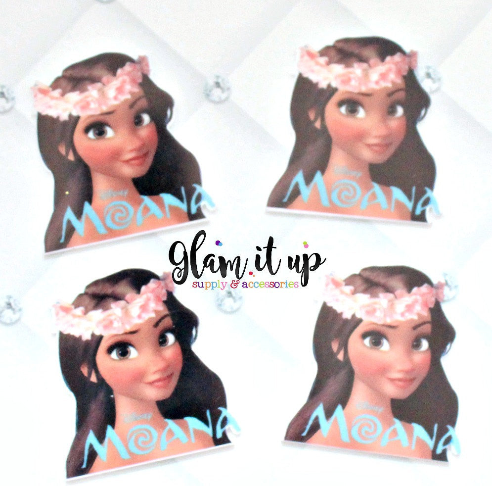 Moana Hair Bow Center