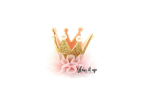 Glitter Mini Crown