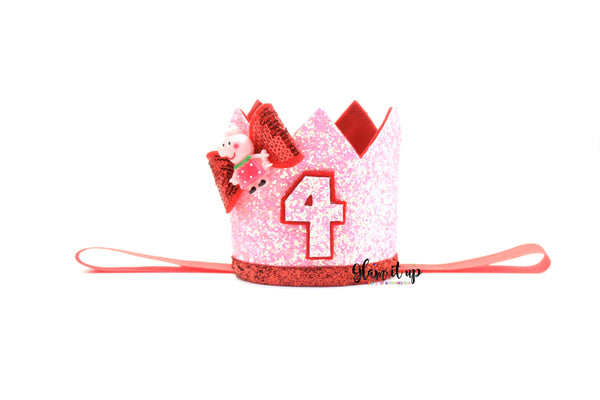 Peppa Pig Birthday Crown - Birthday Hat