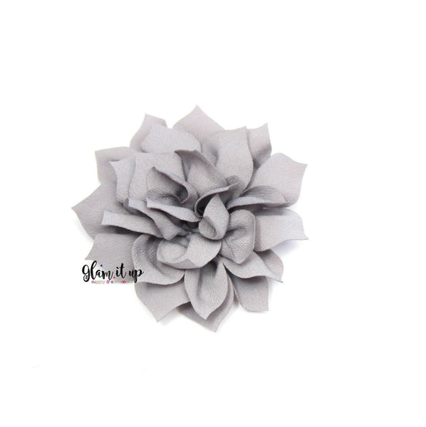 Lotus Gray 3" Flower