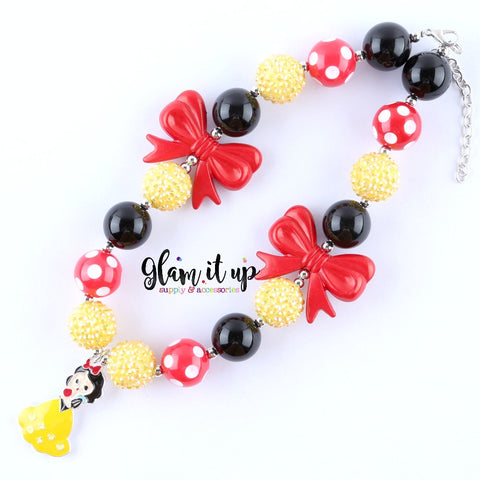 Snow White Chunky Necklace