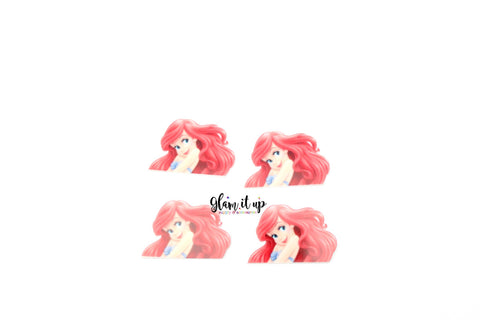 Mermaid Hair Bow Center