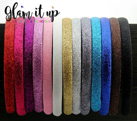 Glitter Lined Hard Headband