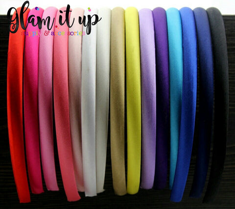 Satin Lined Hard Headband