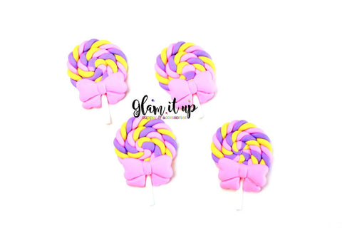 Lollipop Bow Center - Candy Bow Center